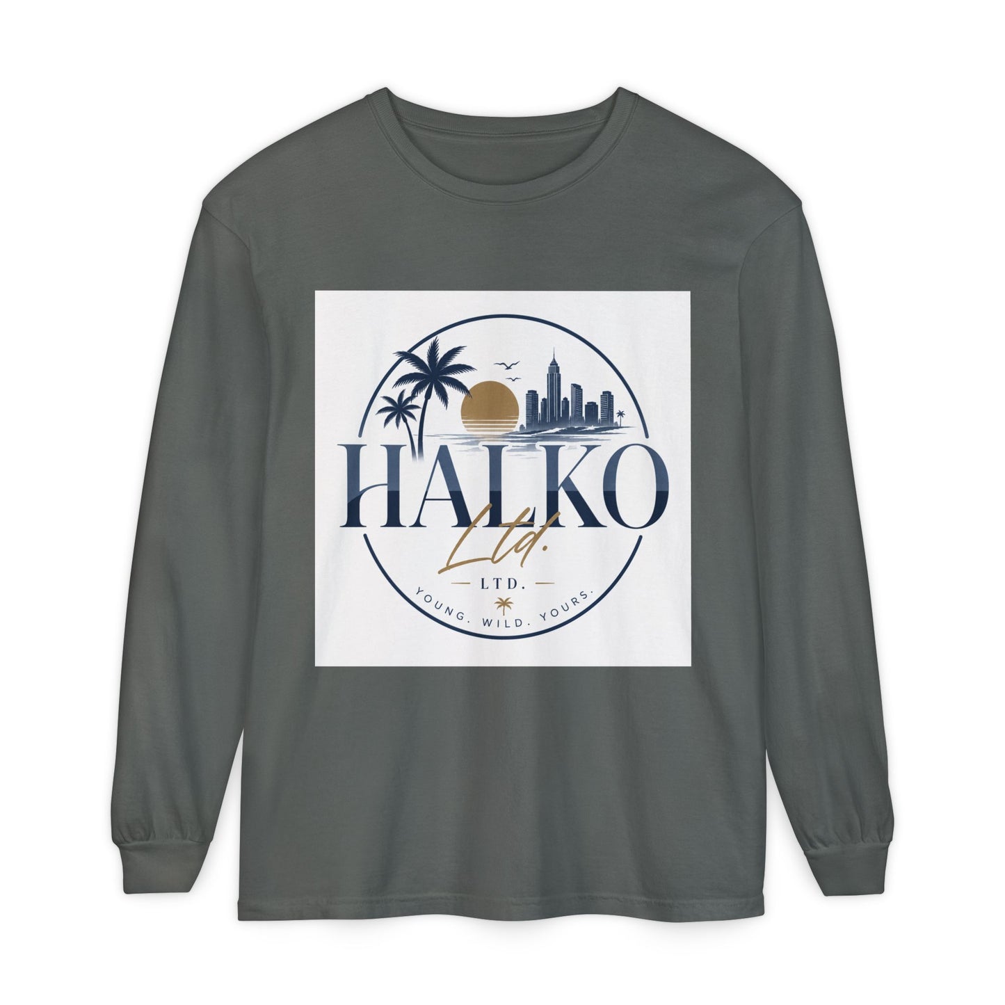 Halko Coastal Logo Long Sleeve Tee