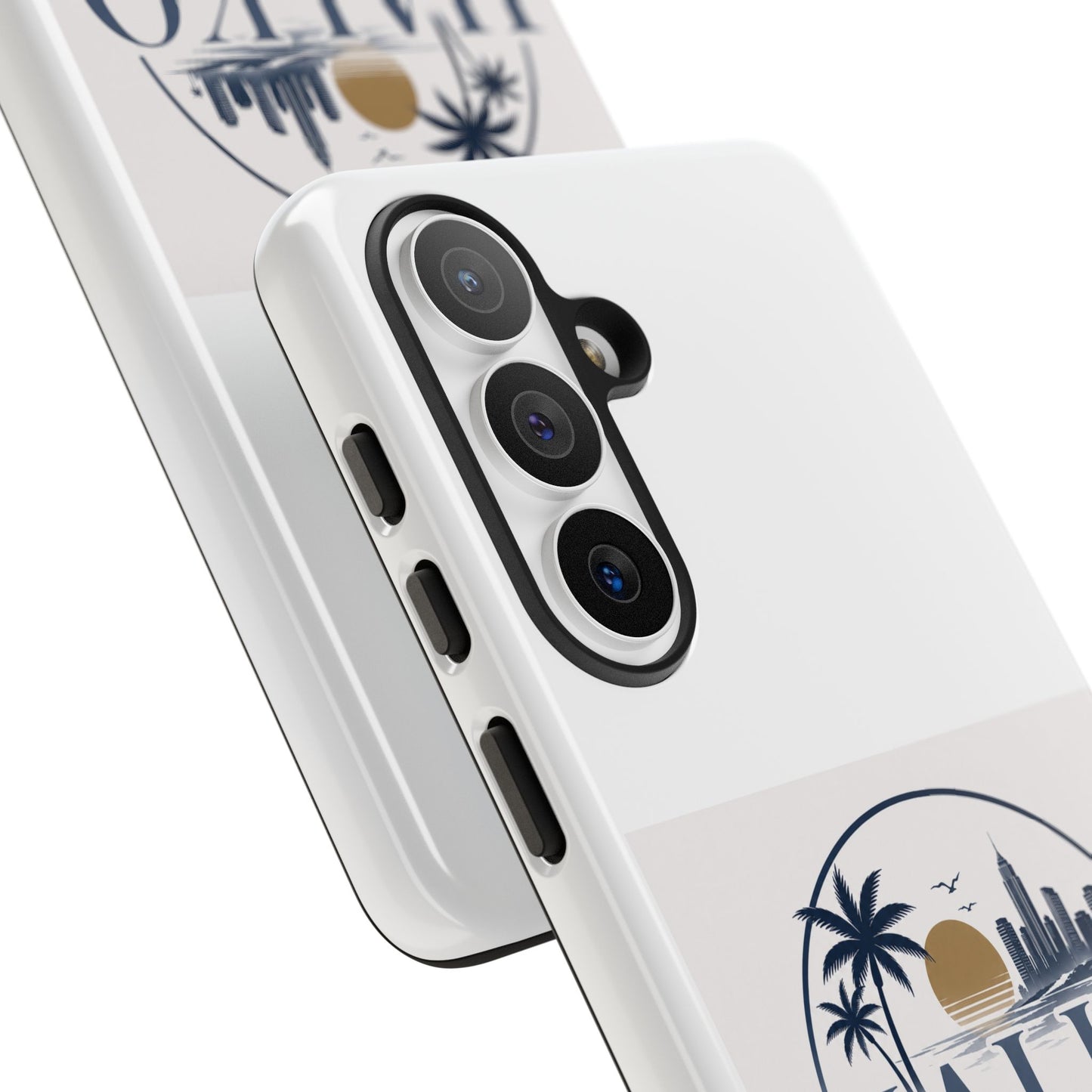 Halko Beach Skyline Phone Case — Sunset Palm Tropical Protective Cover