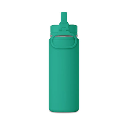 20oz Mini Water Bottle with Straw - Compact Hydration Bottle