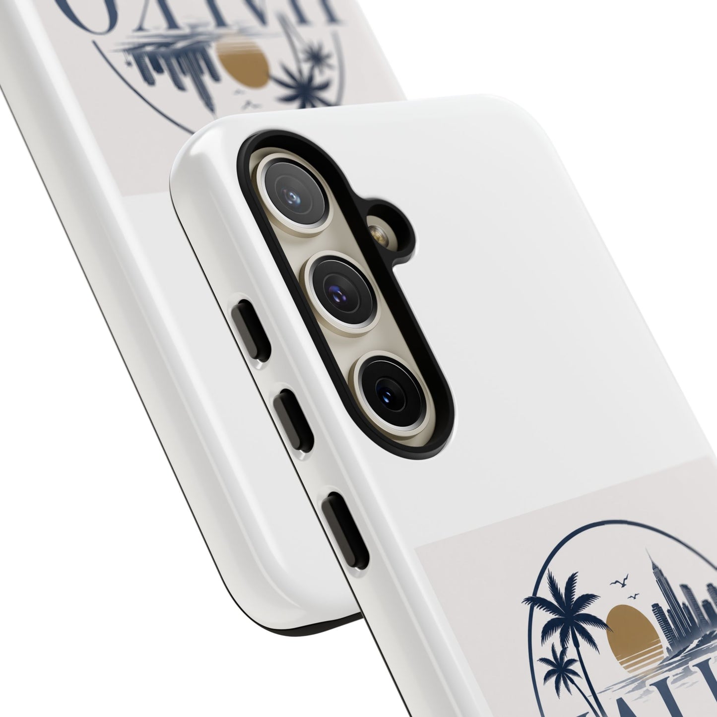 Halko Beach Skyline Phone Case — Sunset Palm Tropical Protective Cover