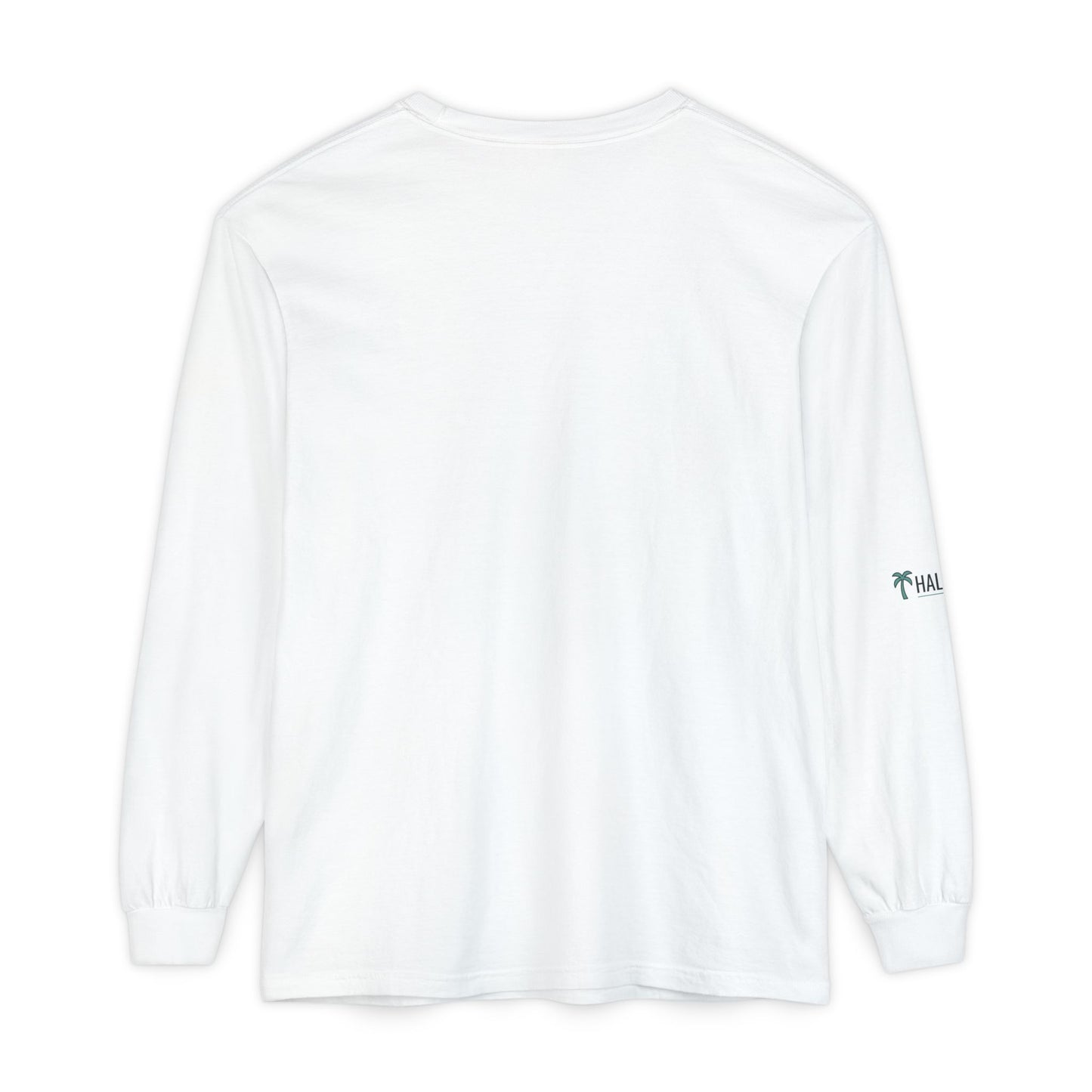 Retro Beach Graphic Long Sleeve T-Shirt — Halko LTD Coastal Sunset Design