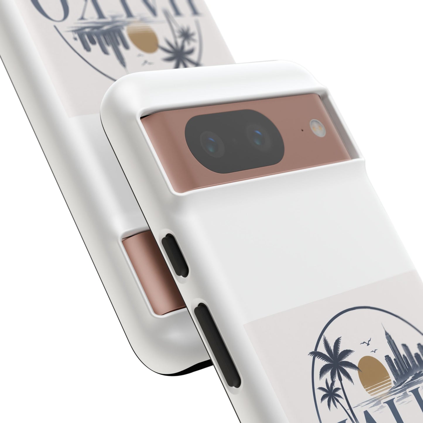 Halko Beach Skyline Phone Case — Sunset Palm Tropical Protective Cover
