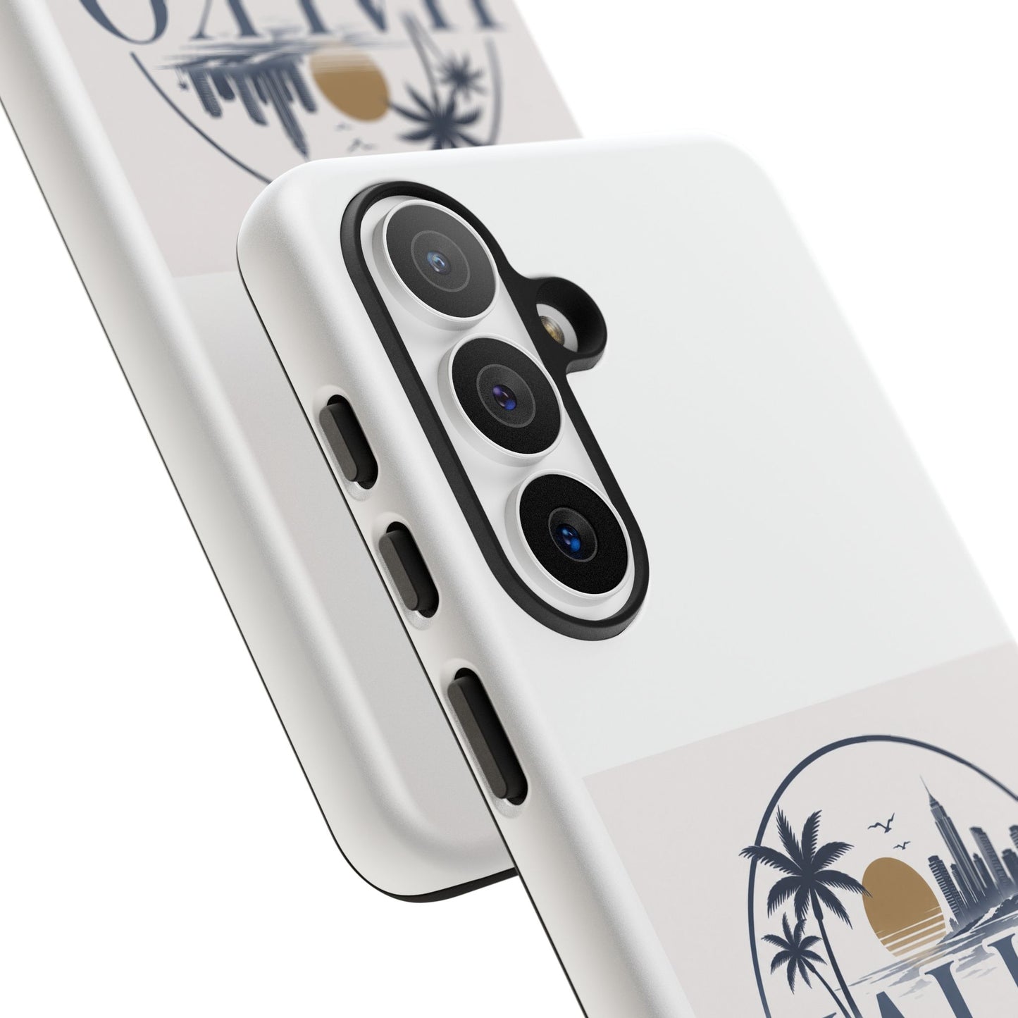 Halko Beach Skyline Phone Case — Sunset Palm Tropical Protective Cover