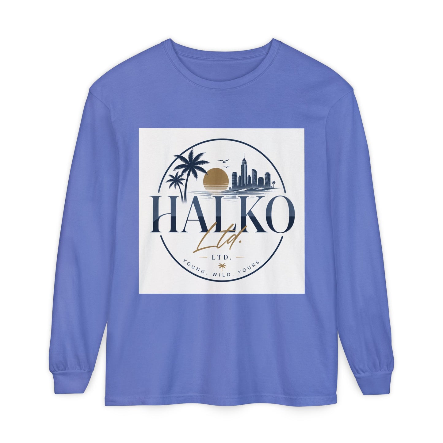 Halko Coastal Logo Long Sleeve Tee
