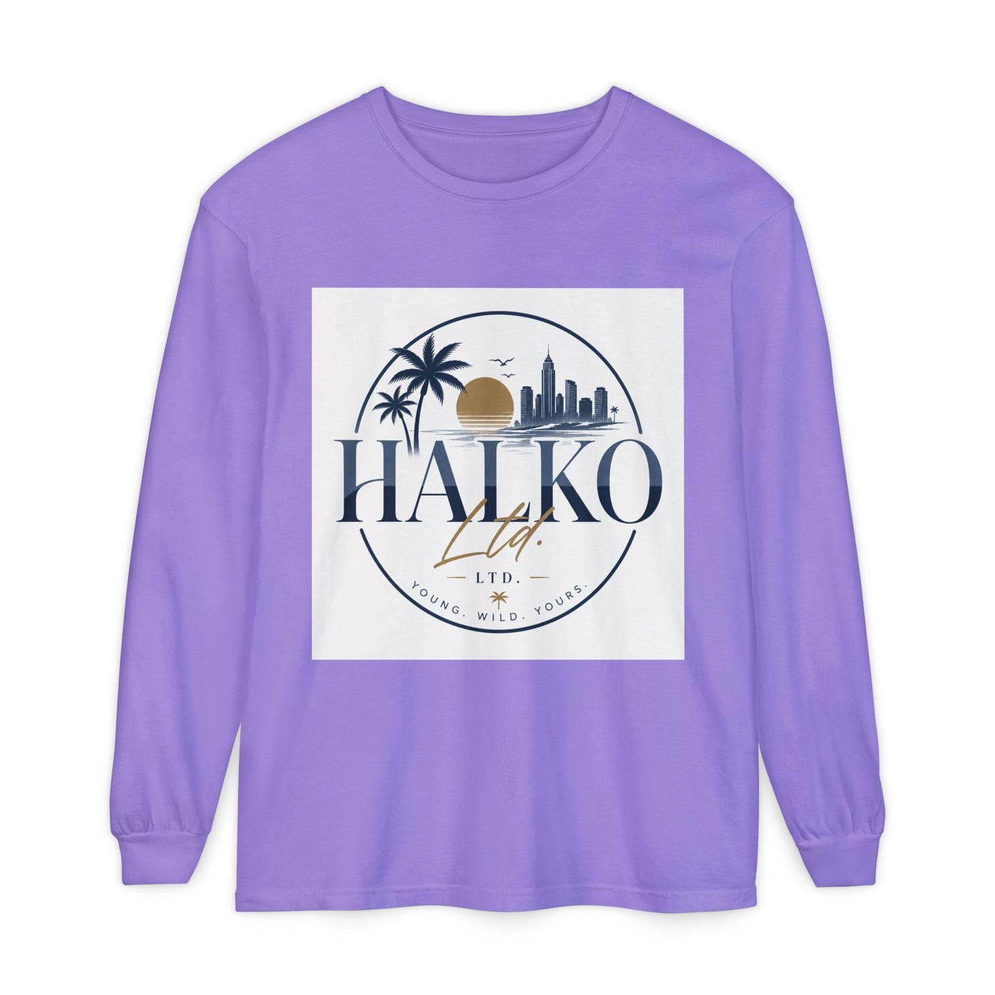 Halko Coastal Logo Long Sleeve Tee