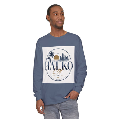 Halko Coastal Logo Long Sleeve Tee