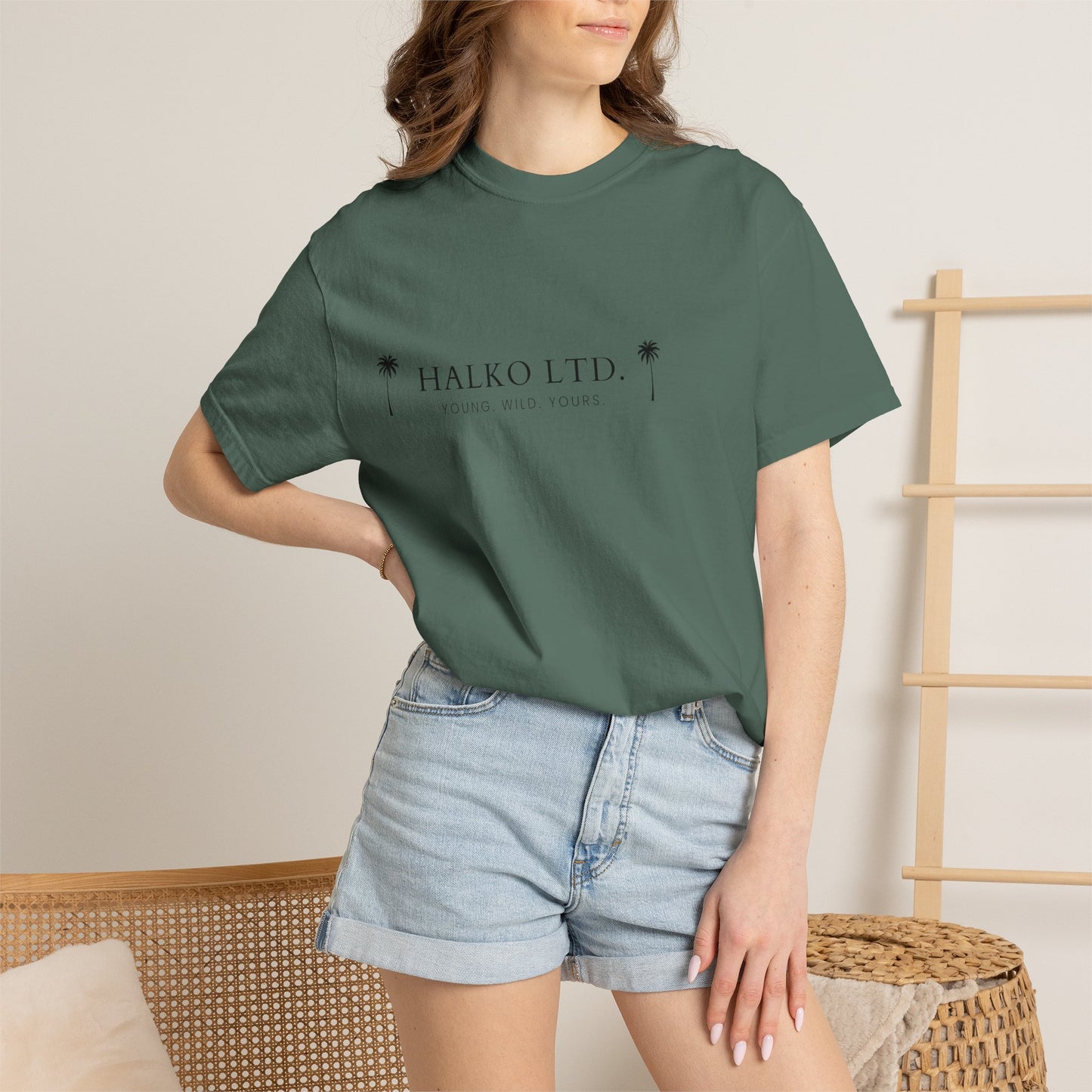 Halko Ltd. Palm Logo T-Shirt