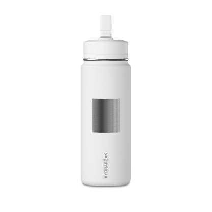 20oz Mini Water Bottle with Straw - Compact Hydration Bottle