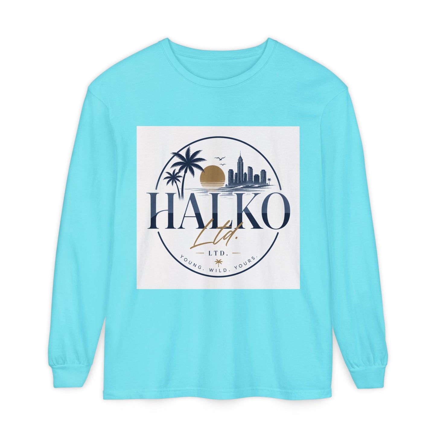 Halko Coastal Logo Long Sleeve Tee