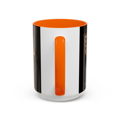 Marble Race Accent Coffee Mug — Vintage Board Game Racing Design (11/15oz)