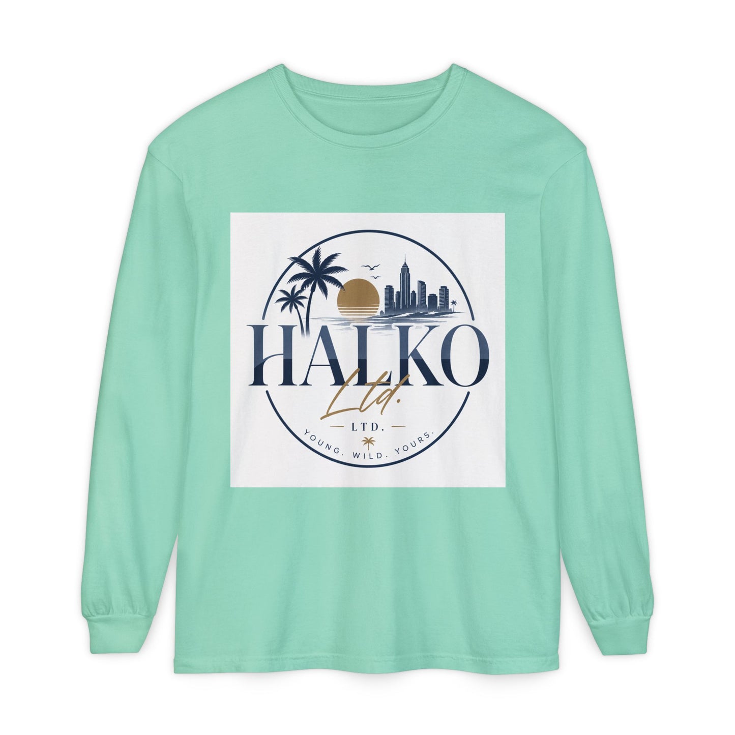 Halko Coastal Logo Long Sleeve Tee