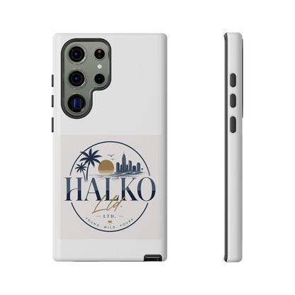 Halko Beach Skyline Phone Case — Sunset Palm Tropical Protective Cover