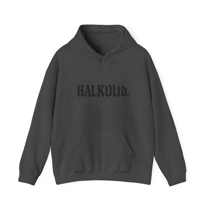 HalkoLtd. Logo Hoodie — Minimal Gothic Streetwear Pullover