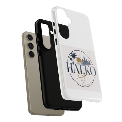 Halko Beach Skyline Phone Case — Sunset Palm Tropical Protective Cover