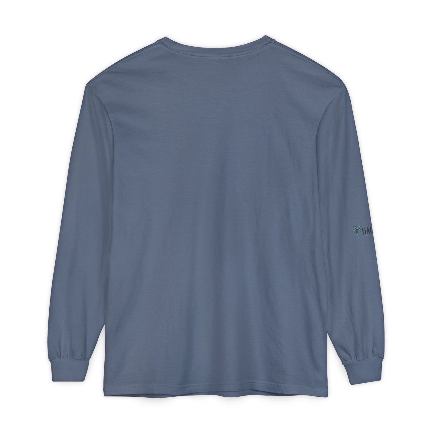 Retro Beach Graphic Long Sleeve T-Shirt — Halko LTD Coastal Sunset Design