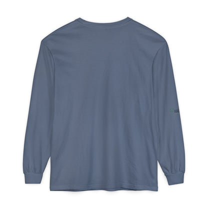Retro Beach Graphic Long Sleeve T-Shirt — Halko LTD Coastal Sunset Design