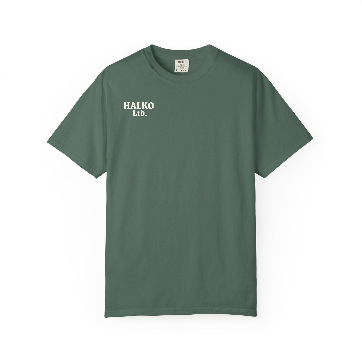 Graphic T-Shirt — Minimal Back Print "Follow Me"