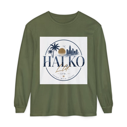 Halko Coastal Logo Long Sleeve Tee