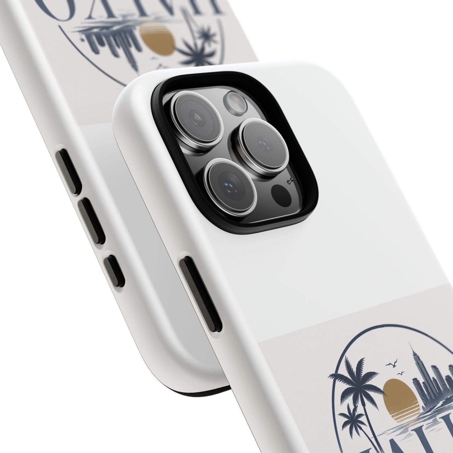 Halko Beach Skyline Phone Case — Sunset Palm Tropical Protective Cover