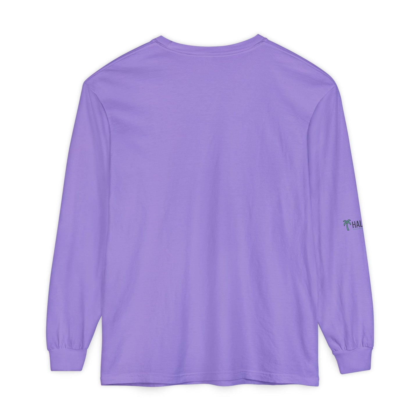 Retro Beach Graphic Long Sleeve T-Shirt — Halko LTD Coastal Sunset Design
