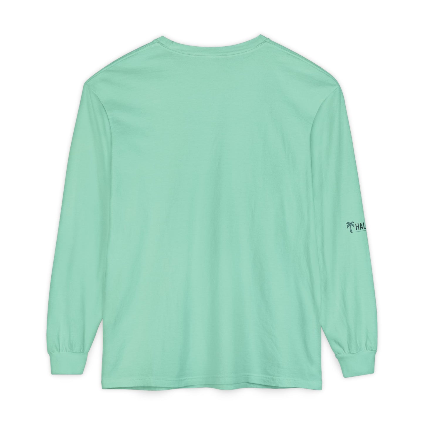 Retro Beach Graphic Long Sleeve T-Shirt — Halko LTD Coastal Sunset Design