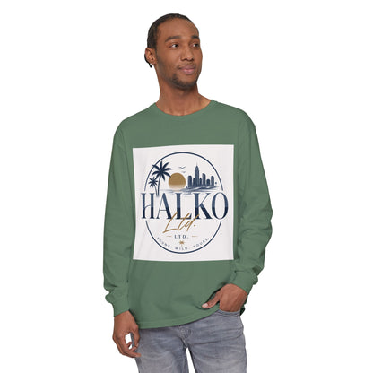 Halko Coastal Logo Long Sleeve Tee