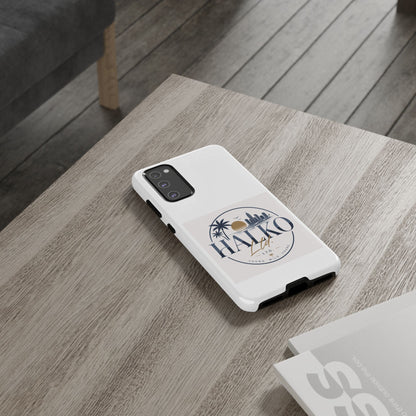 Halko Beach Skyline Phone Case — Sunset Palm Tropical Protective Cover